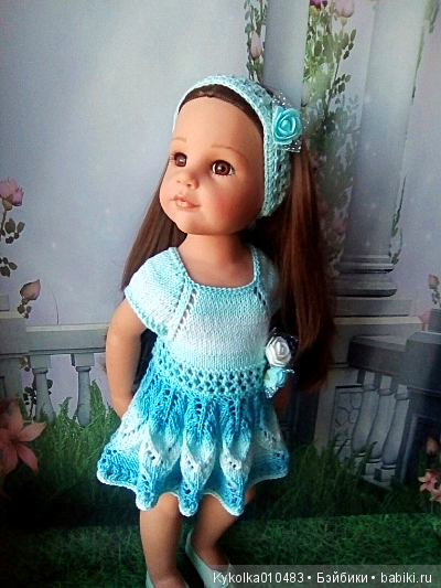 Одно платье но столько радости для кукол (фото 8)