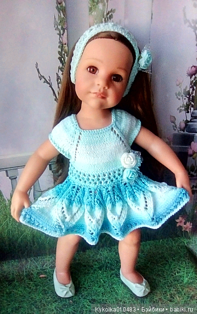 Одно платье но столько радости для кукол (фото 7)