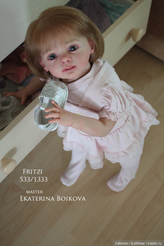 Маленькая модница Fritzi — Куклы Реборн (Reborn): работы мастеров