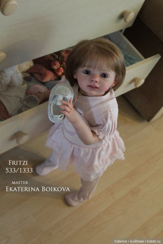 Маленькая модница Fritzi — Куклы Реборн (Reborn): работы мастеров (фото 8)