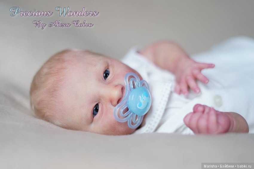 Реальборн Baby Joseph awake, автор прототипа Alexa Calvo Cabet