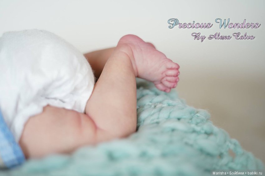 Реальборн Baby Joseph awake, автор прототипа Alexa Calvo Cabet