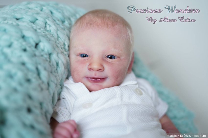 Реальборн Baby Joseph awake, автор прототипа Alexa Calvo Cabet