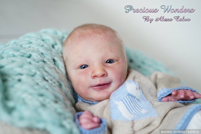 Реальборн Baby Joseph awake, автор прототипа Alexa Calvo Cabet (фото 5)