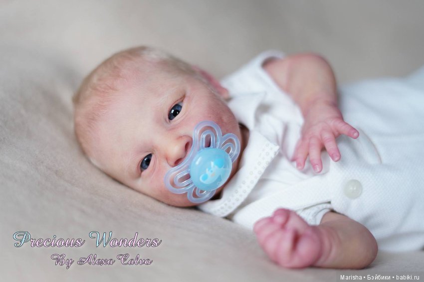 Реальборн Baby Joseph awake, автор прототипа Alexa Calvo Cabet (фото 2)