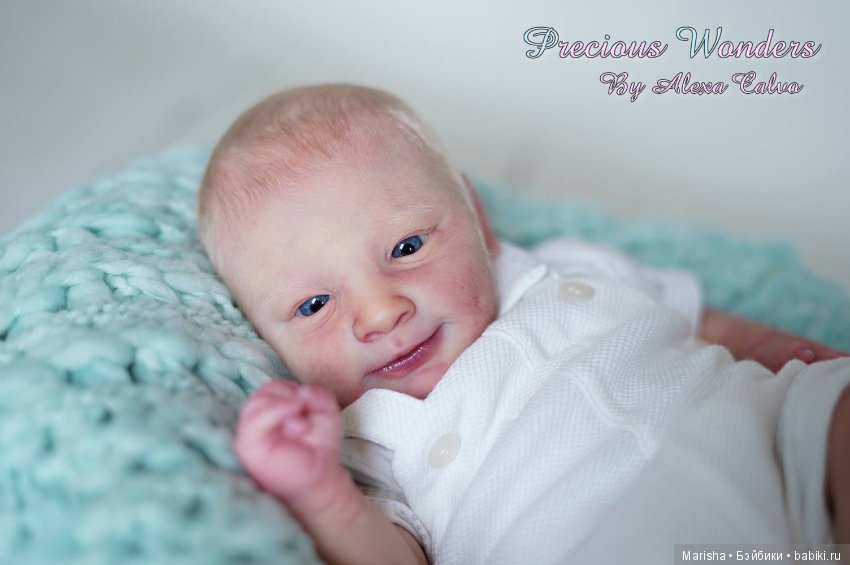 Реальборн Baby Joseph awake, автор прототипа Alexa Calvo Cabet