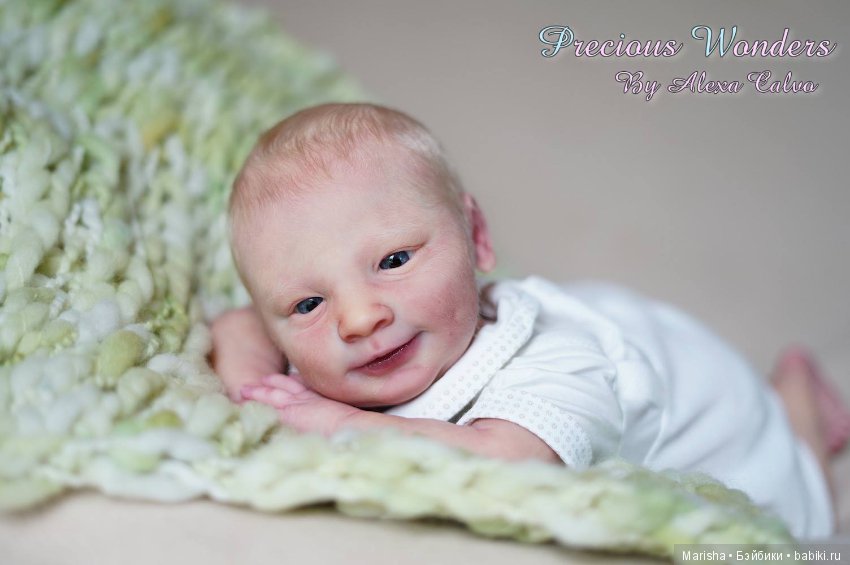 Реальборн Baby Joseph awake, автор прототипа Alexa Calvo Cabet