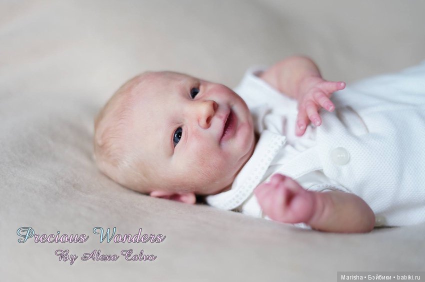 Реальборн Baby Joseph awake, автор прототипа Alexa Calvo Cabet