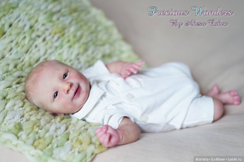 Реальборн Baby Joseph awake, автор прототипа Alexa Calvo Cabet (фото 6)