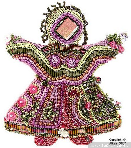 Бисерные работы Robin Atkins