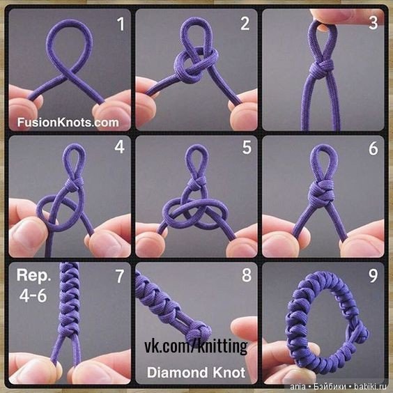Как связать шнур — Как сделать аксессуары для кукол: сумки (фото 5)
