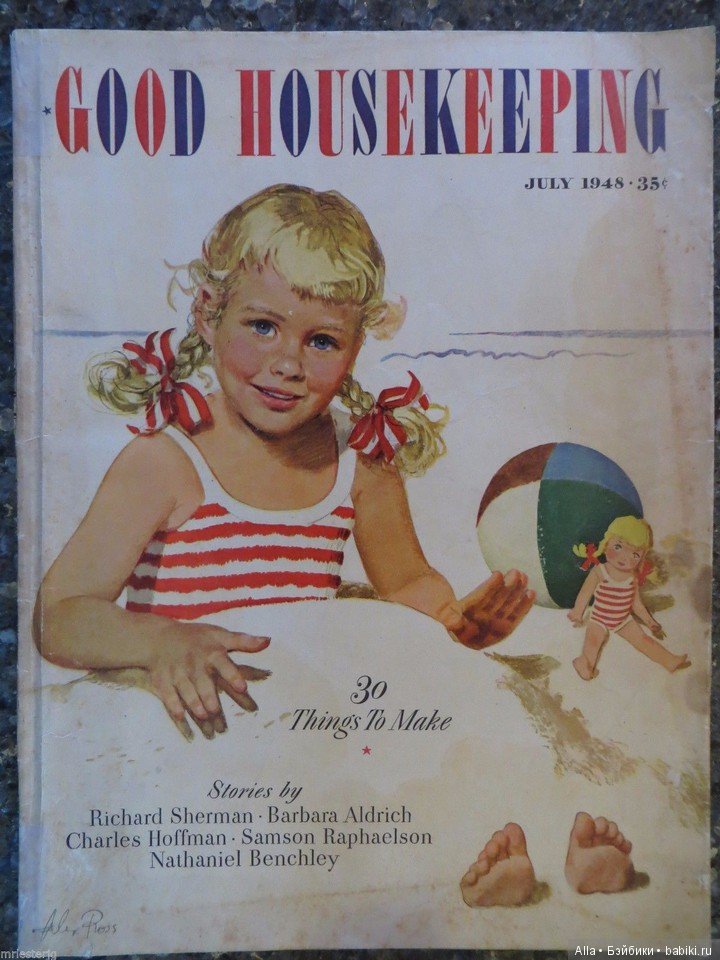 Обложки журнала "Хорошее домоводство" (Good Housekeeping) - 1930 - 40-е гг (фото 5)
