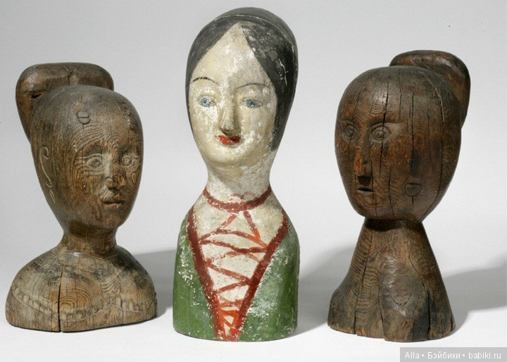 Шляпные болваны, 1820 - 1870-е гг