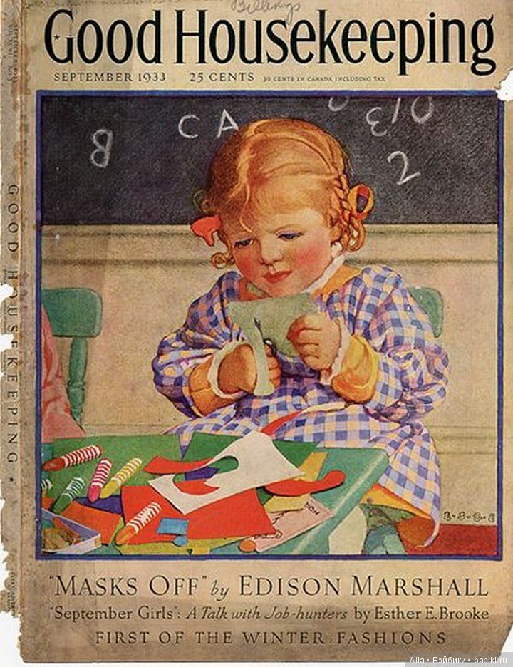 Обложки журнала "Хорошее домоводство" (Good Housekeeping) - 1930 - 40-е гг (фото 7)