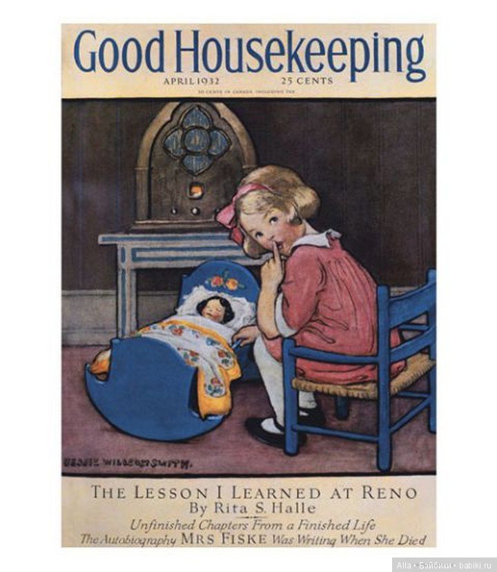 Обложки журнала "Хорошее домоводство" (Good Housekeeping) - 1930 - 40-е гг (фото 9)