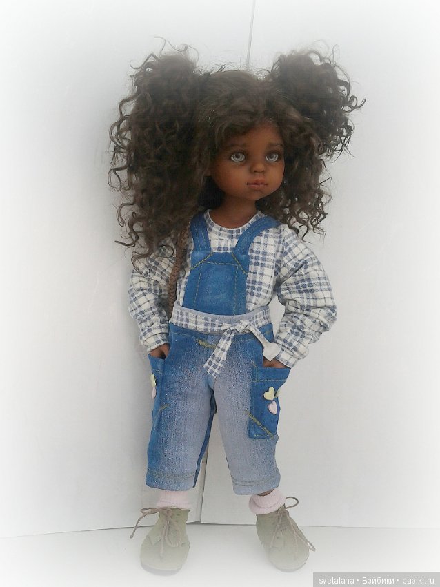 Девочка Таша.ООАК куклы Паола Рейна (фото 9)