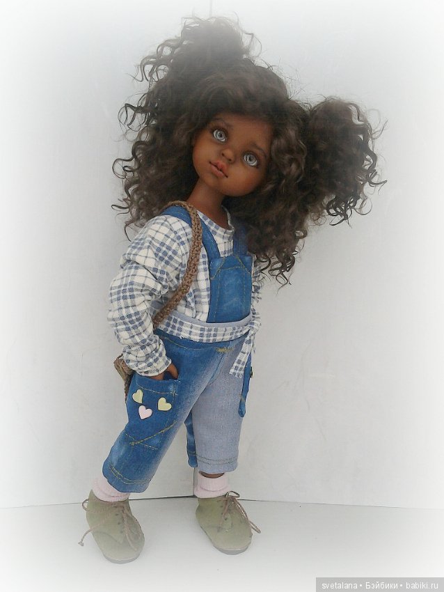 Девочка Таша.ООАК куклы Паола Рейна (фото 7)