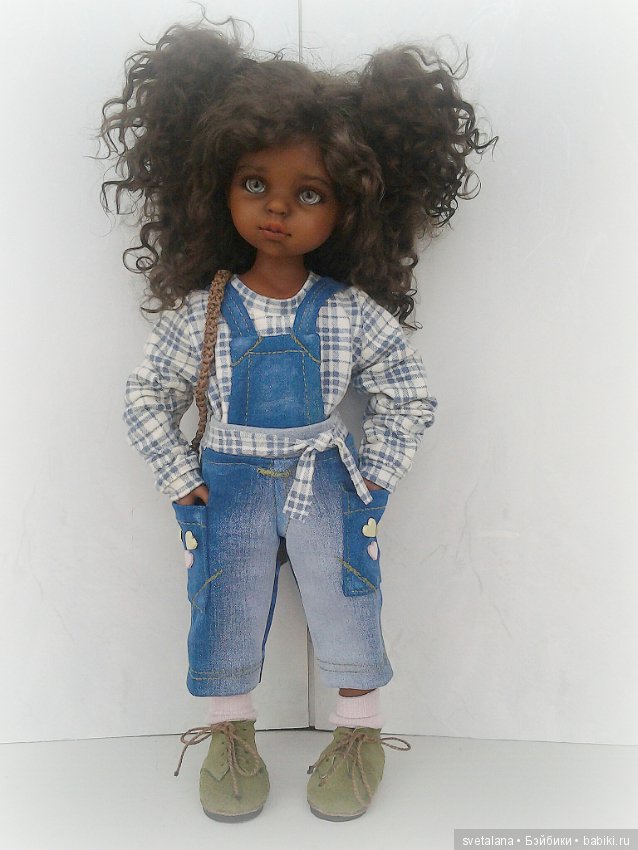Девочка Таша.ООАК куклы Паола Рейна (фото 8)