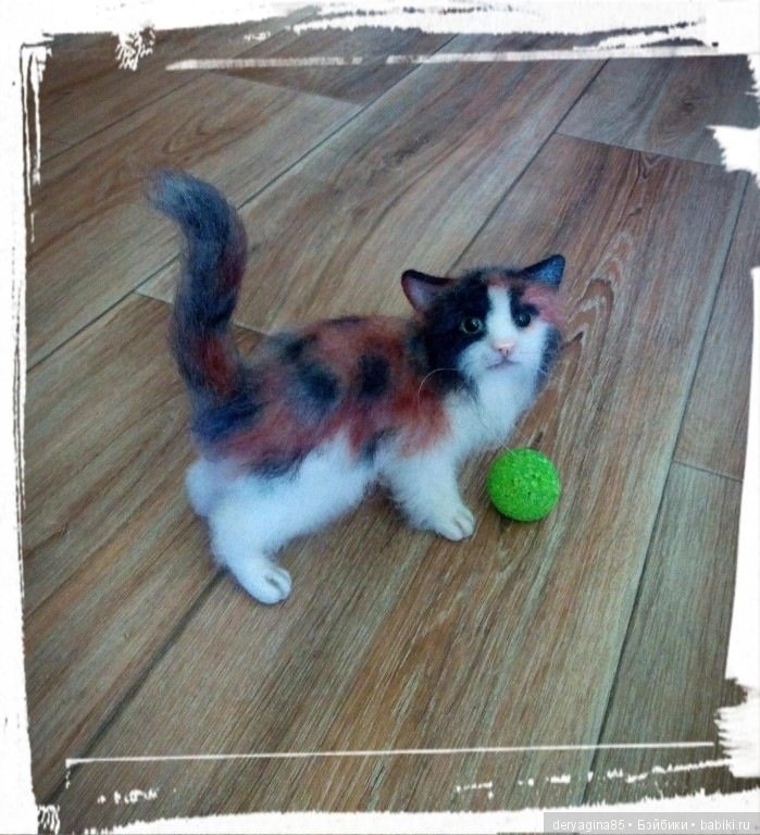 Вот и готова моя трехшерстная кошечка (фото 6)