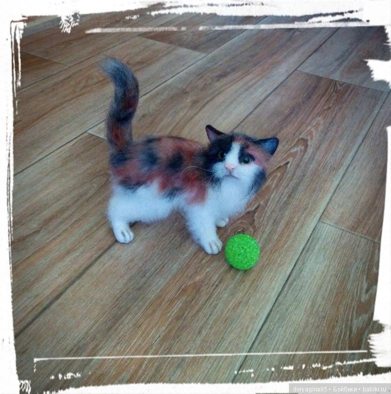 Вот и готова моя трехшерстная кошечка (фото 7)