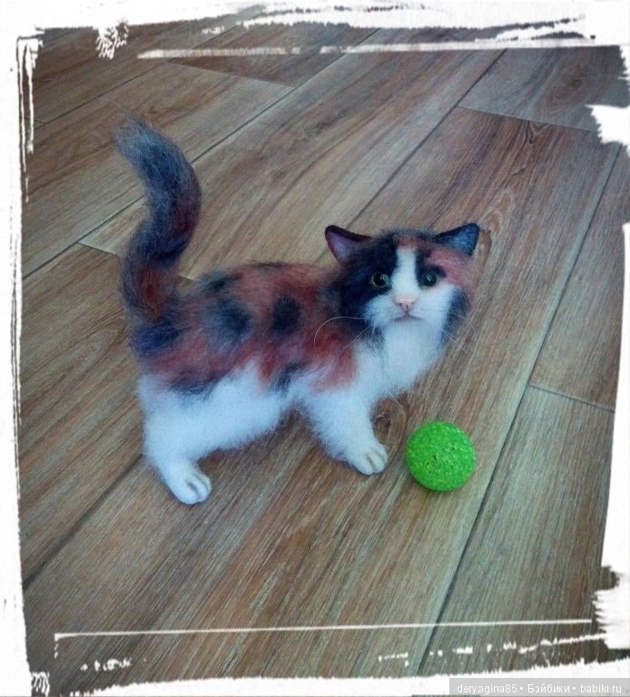 Вот и готова моя трехшерстная кошечка (фото 4)