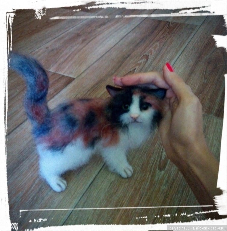 Вот и готова моя трехшерстная кошечка (фото 9)