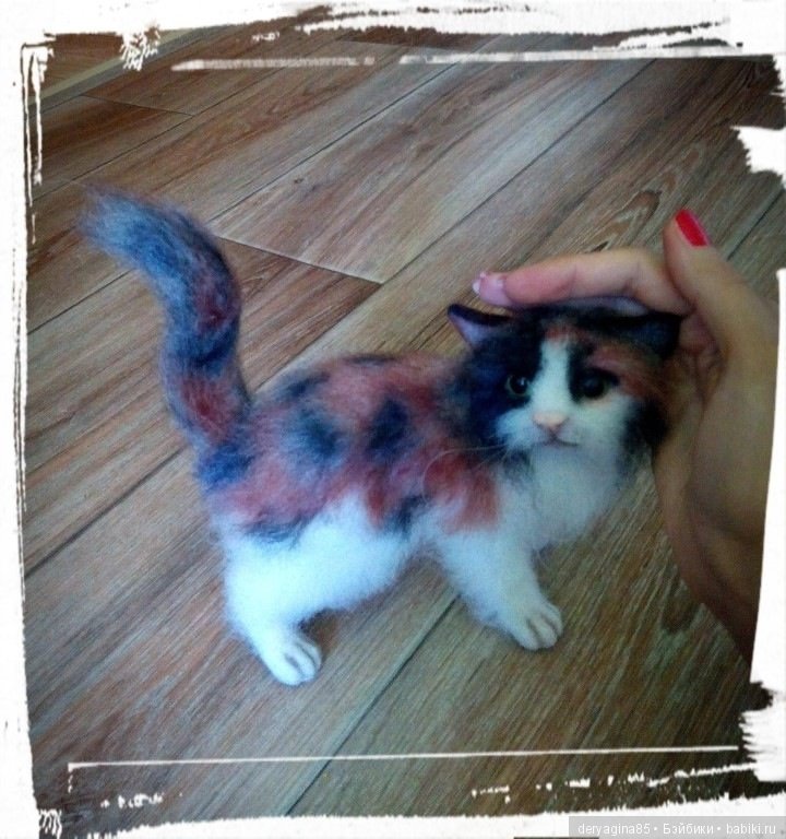 Вот и готова моя трехшерстная кошечка (фото 10)