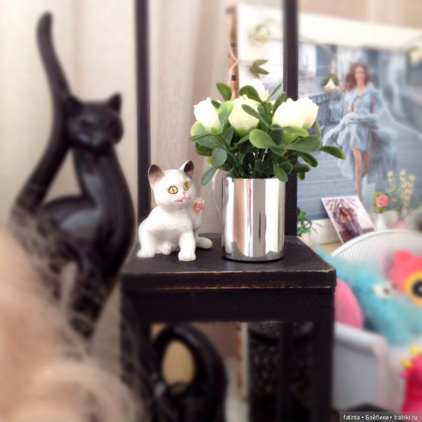 Растения, снова комнатные растения и цветы для кукольного интерьера (фото 4)