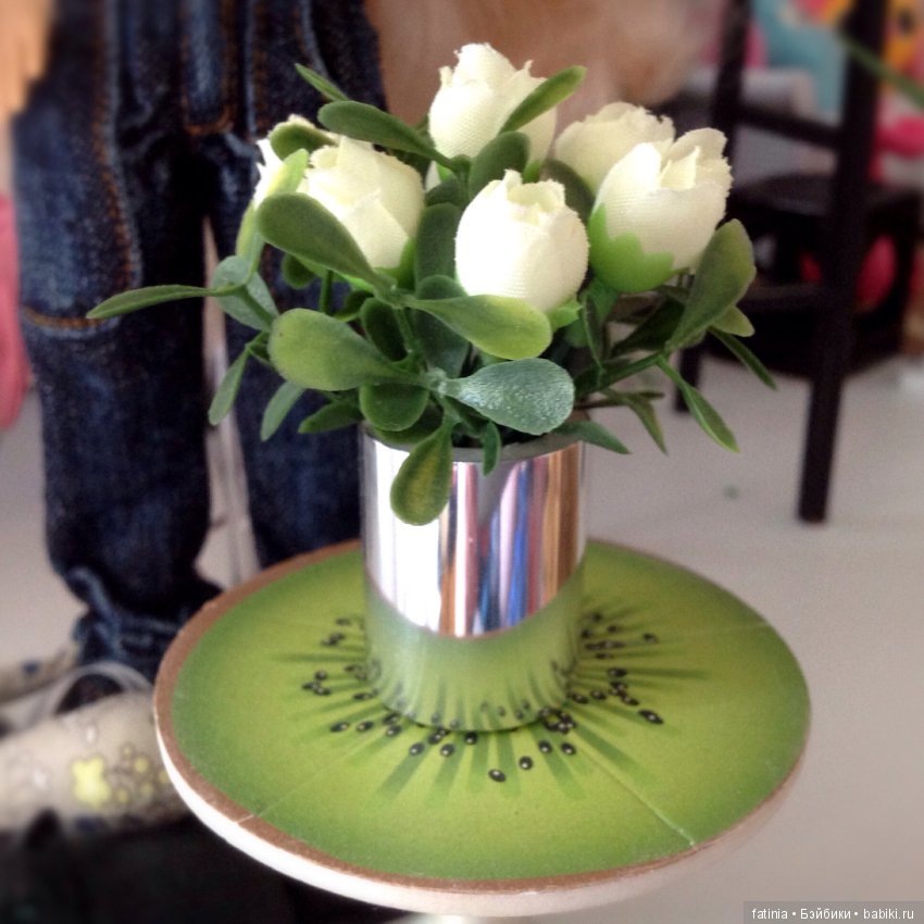 Растения, снова комнатные растения и цветы для кукольного интерьера (фото 5)