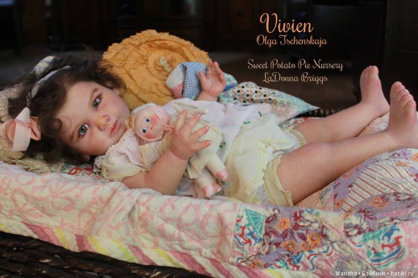 Vivien скульптора Olga Tschenskaja, автор прототипа Sweet Potato Pie Nursery (фото 10)