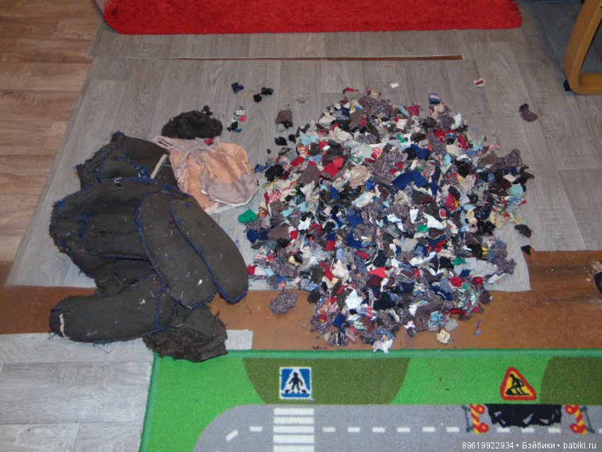 Мишка косолапый синий лоскуток (фото 5)