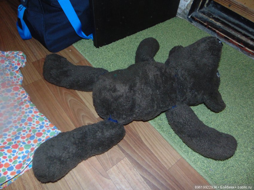 Мишка косолапый синий лоскуток (фото 3)