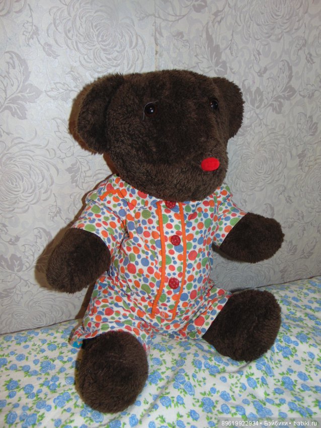 Мишка косолапый синий лоскуток (фото 9)