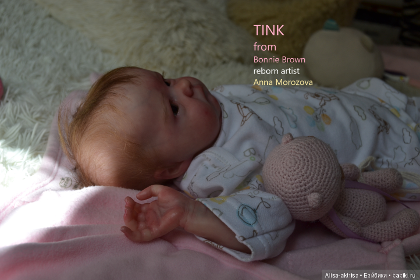 Тинк - любимый воробушек родилась. Кукла -реборн Анны Морозовой