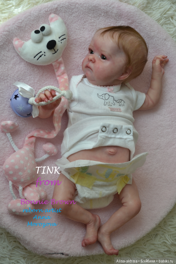 Тинк - любимый воробушек родилась. Кукла -реборн Анны Морозовой (фото 7)