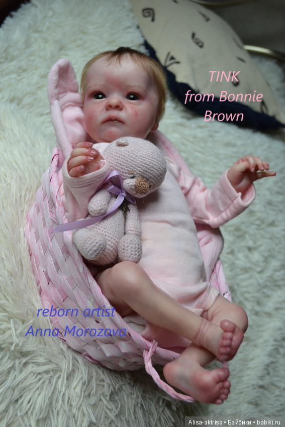 Тинк - любимый воробушек родилась. Кукла -реборн Анны Морозовой