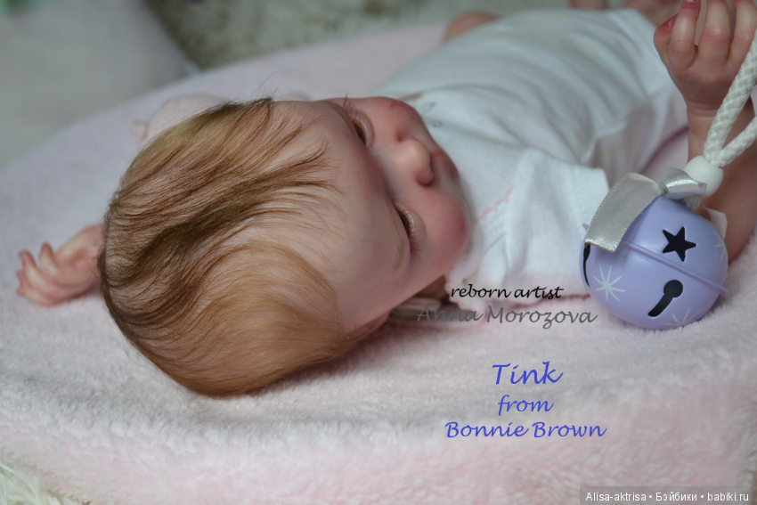 Тинк - любимый воробушек родилась. Кукла -реборн Анны Морозовой