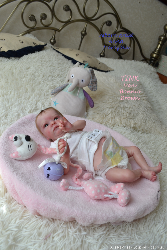 Тинк - любимый воробушек родилась. Кукла -реборн Анны Морозовой (фото 6)