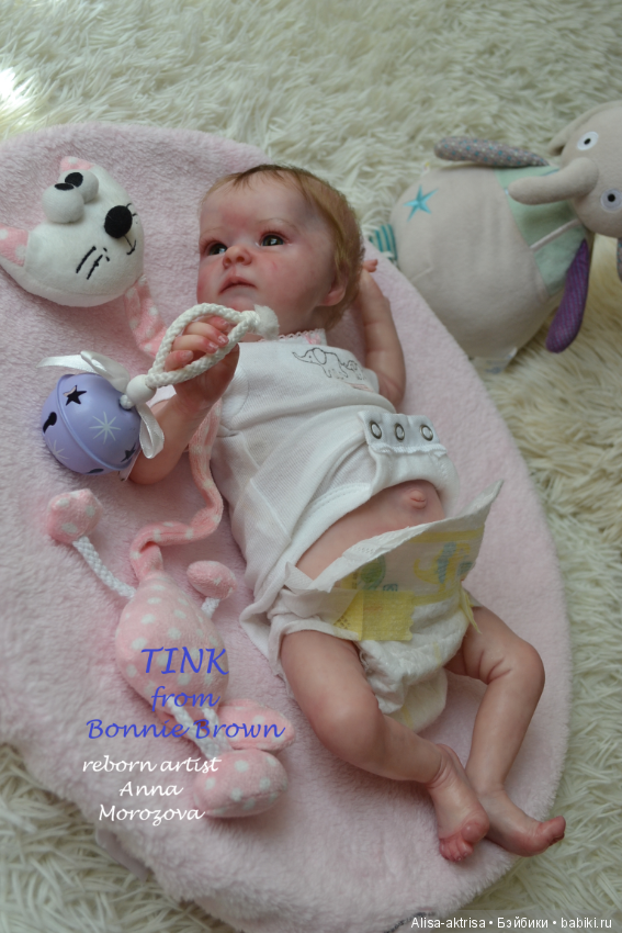 Тинк - любимый воробушек родилась. Кукла -реборн Анны Морозовой (фото 5)