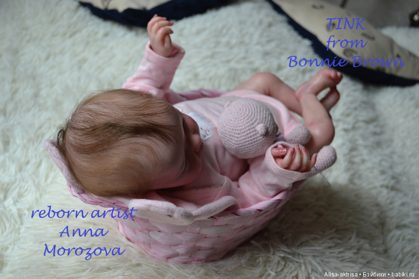 Тинк - любимый воробушек родилась. Кукла -реборн Анны Морозовой