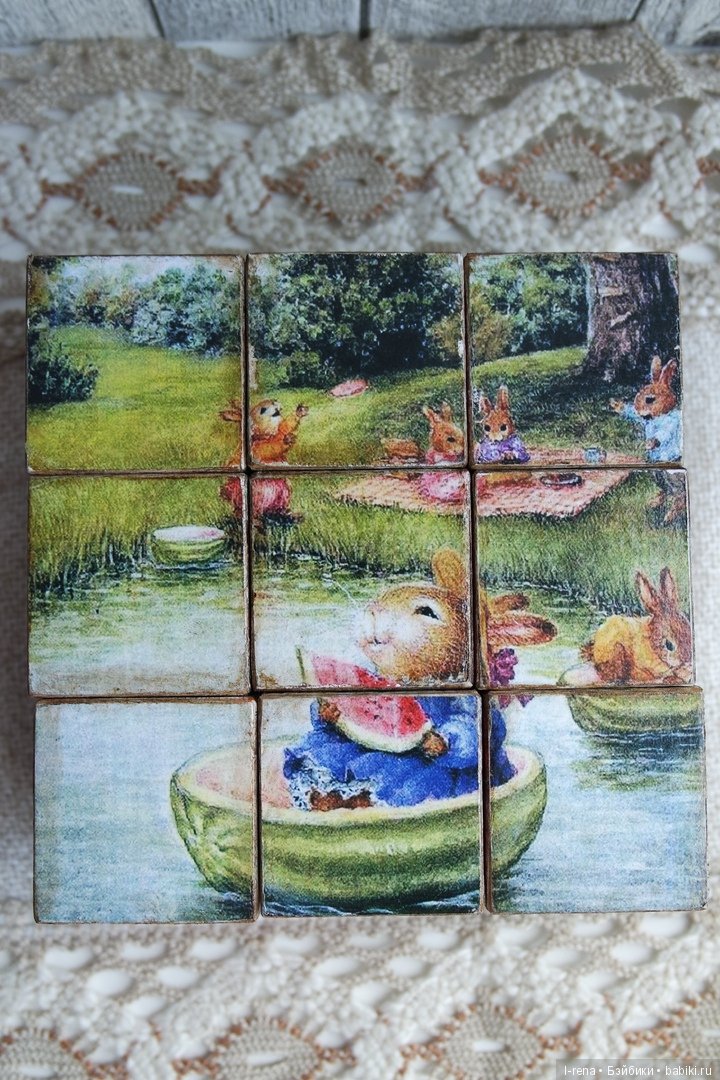 Кубики — Авторские игрушки из разных материалов: синельная проволока (фото 4)