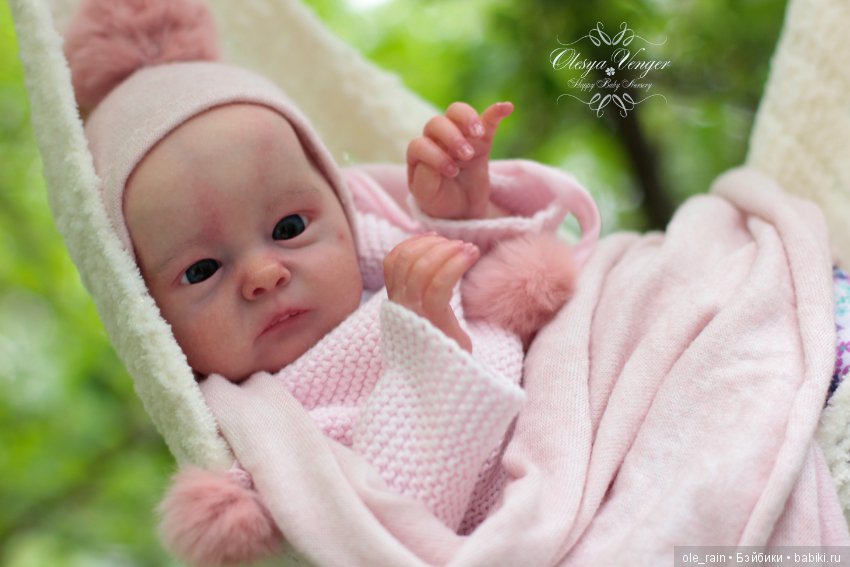 Мой птенчик Тинк в процессе . Кукла реборн Олеси Венгер