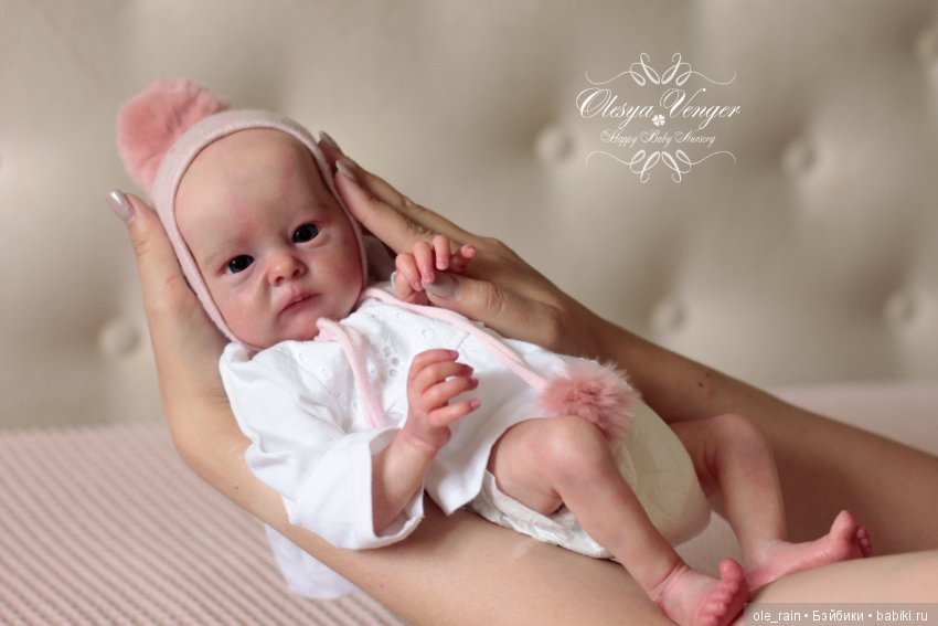 Мой птенчик Тинк в процессе . Кукла реборн Олеси Венгер (фото 4)