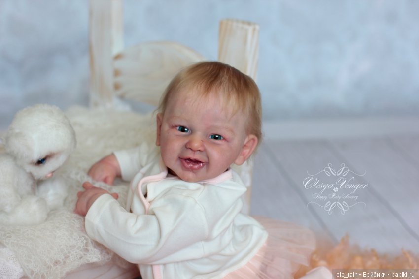 Моя Ксюша-Фениксюша. Кукла реборн Олеси Венгер (фото 9)