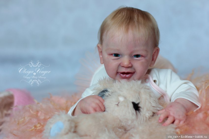 Моя Ксюша-Фениксюша. Кукла реборн Олеси Венгер (фото 6)