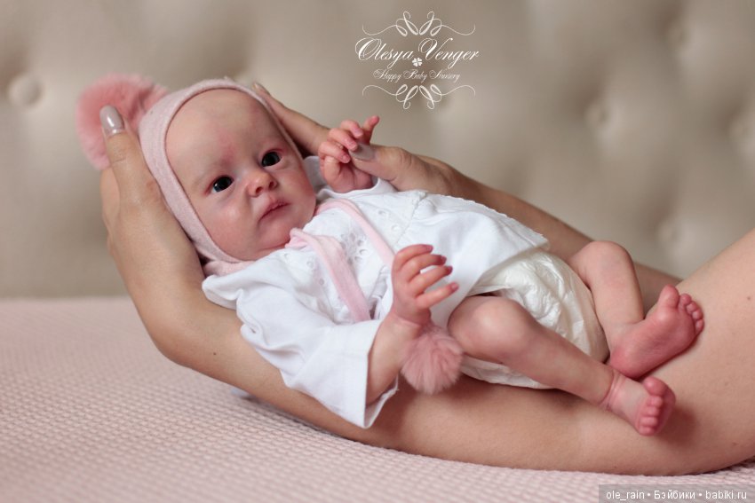 Мой птенчик Тинк в процессе . Кукла реборн Олеси Венгер (фото 5)