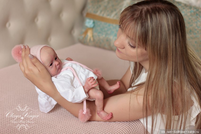 Мой птенчик Тинк в процессе . Кукла реборн Олеси Венгер (фото 6)