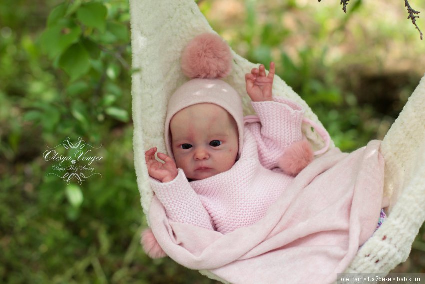 Мой птенчик Тинк в процессе . Кукла реборн Олеси Венгер
