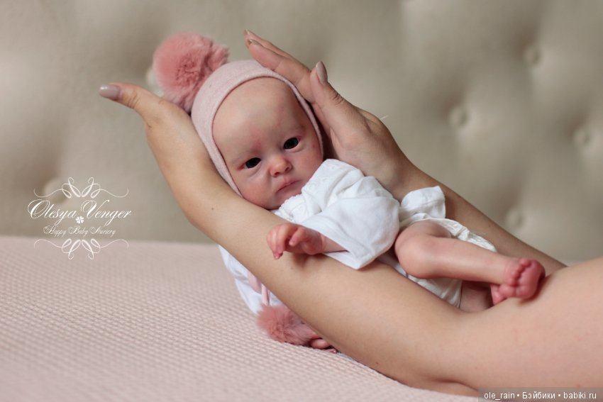 Мой птенчик Тинк в процессе . Кукла реборн Олеси Венгер