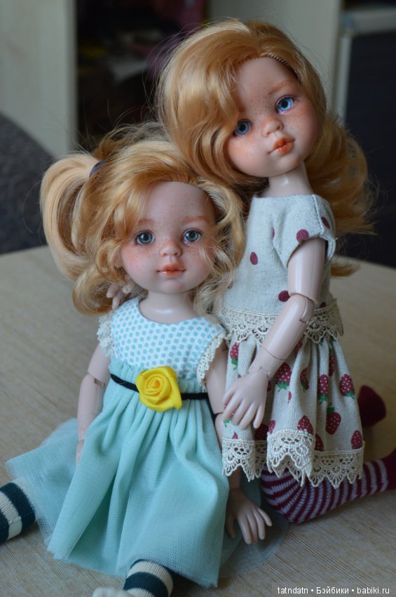 Старшая сестра — ООАК Paola Reina (Паола Рейна) и испанских кукол: перерисовка (фото 9)